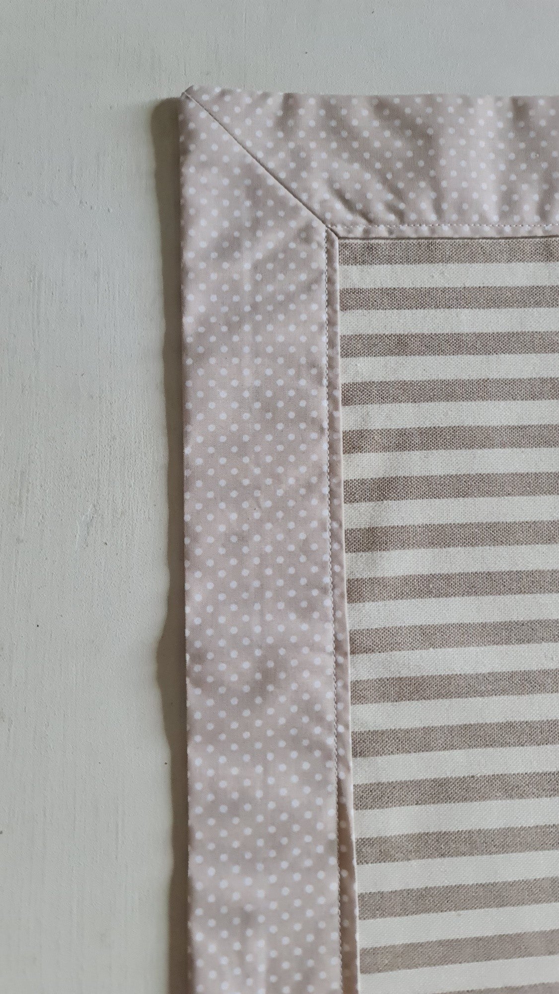 Runner tovaglietta cotone fatto a mano decorazione tavola